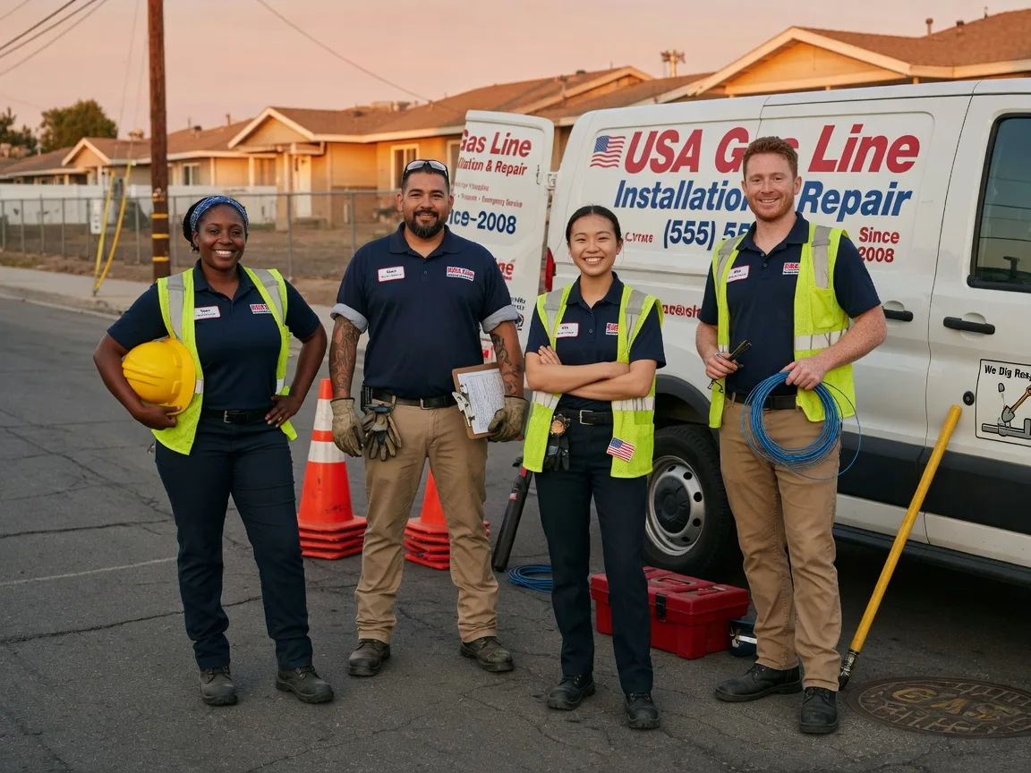 Gas Line Installation company in Fairfax, IA